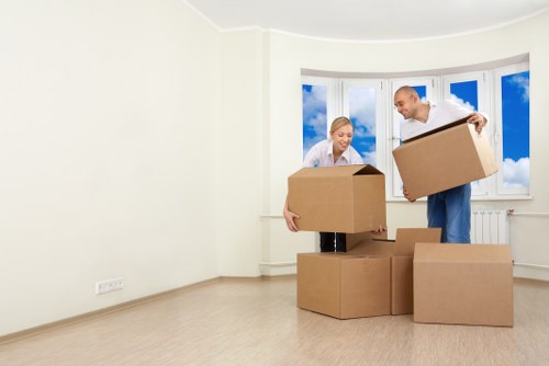 Efficient furniture removal service in action